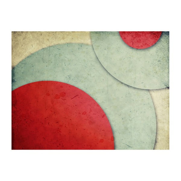 Didelio formato tapetai Artgeist Retro Circles, 400 x 309 cm