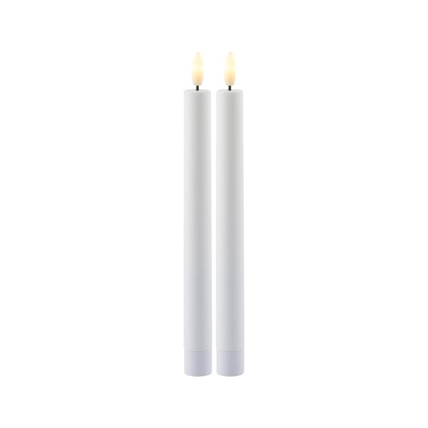 LED žvakės 2 vnt. (aukštis 25 cm) Sille Tall Rechargeable – Sirius
