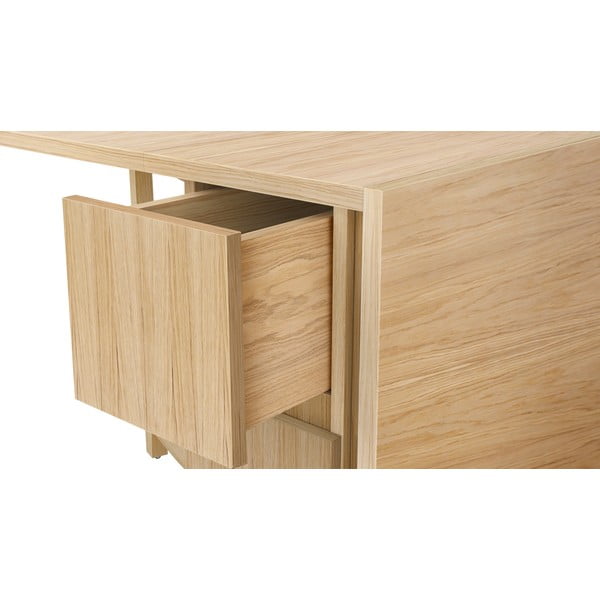 Ąžuolo apdailos šoninis staliukas Woodman Mel-image-4