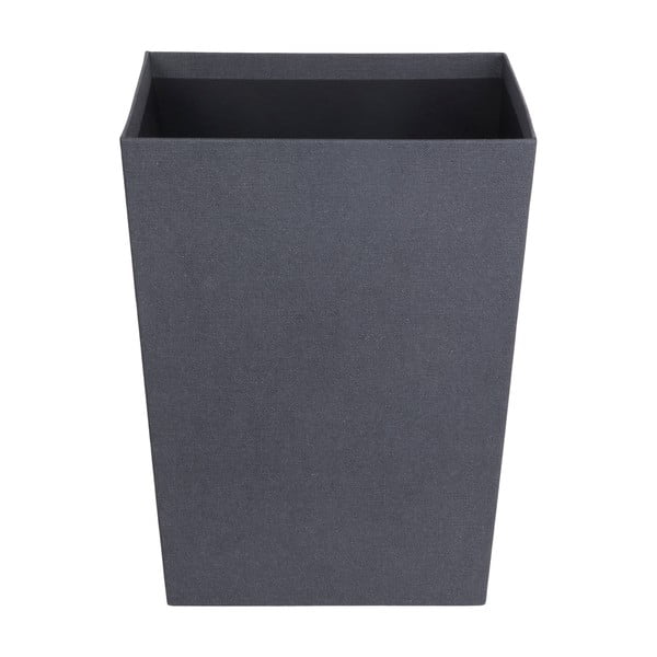 Juodos spalvos šiukšliadėžė Sofia Canvas Paper Laminate – Bigso