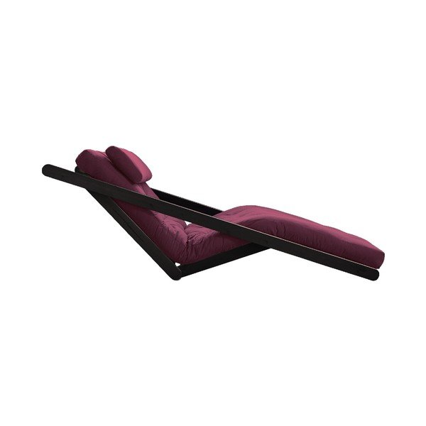 Dviejų vietų kintamas gultas Karup Design Figo Black/Bordeaux-image-2