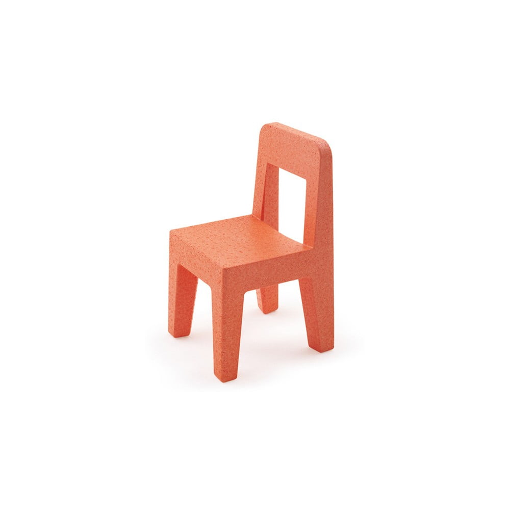 Oranžinė vaikiška kėdutė "Magis Seggiolina Pop