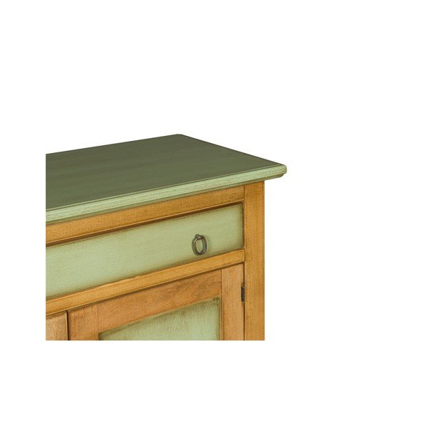 Žaliai ruda komoda "Evergreen House Credenza-image-2
