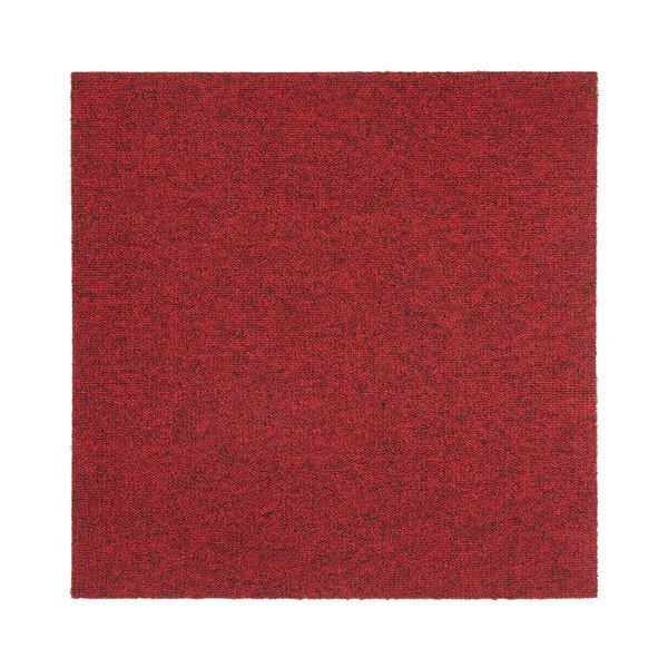 20 raudonų "Hanse Home Easy" kilimo kvadratėlių rinkinys, 50 x 50 cm-image-1