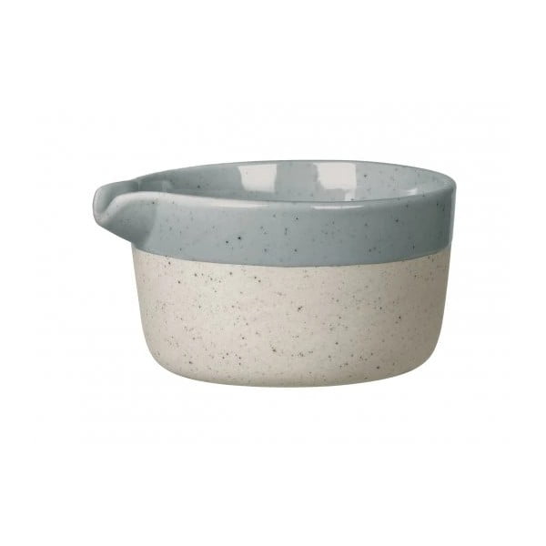 Pilkos spalvos/smėlio spalvos iš keramikos pieno ąsotis 150 ml Sablo – Blomus