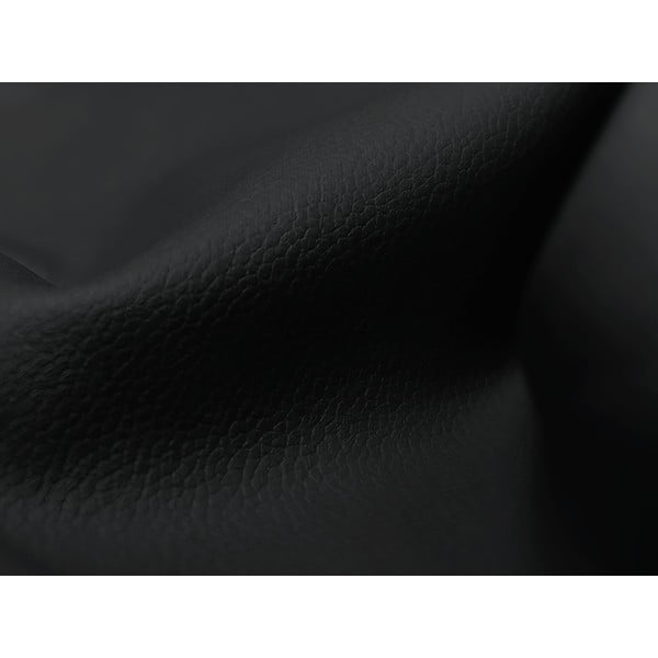 Juodos spalvos iš dirbtinės odos taburetė Aloha – Makamii-image-4