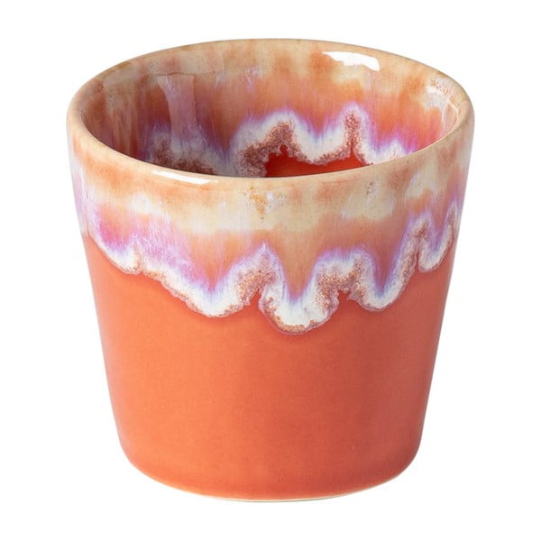 Baltai oranžinis akmens masės espreso puodelis Costa Nova, 90 ml