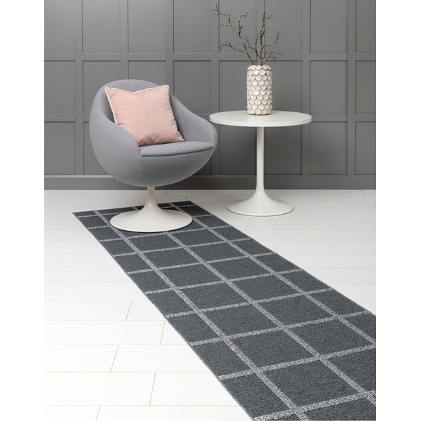 Antracito spalvos lauko kilimas 70x150 cm Ada Granit – Pappelina-image-3