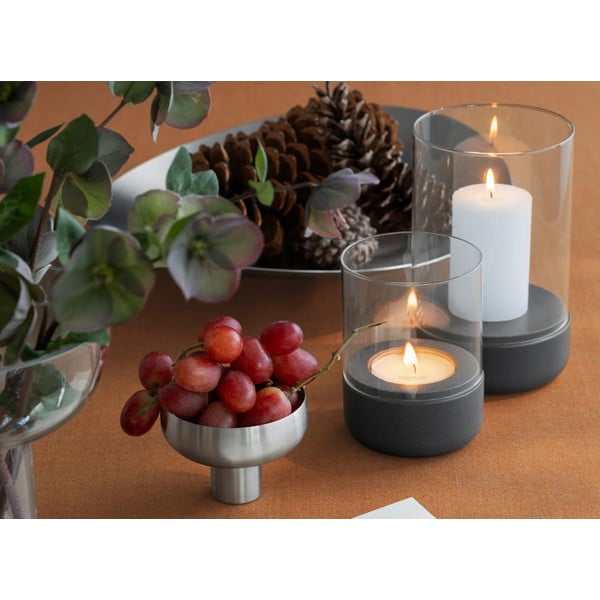 Iš stiklo žvakidė arbatinei žvakutei Calma – Blomus-image-3