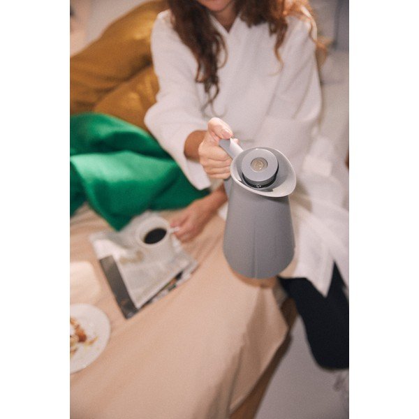 Pilkos spalvos termosas 1 l Grand Cru – Rosendahl-image-4