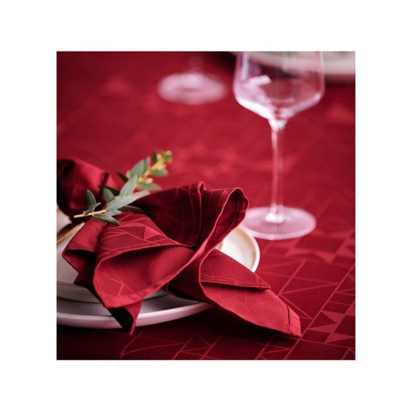 Iš tekstilės servetėlės 4 vnt. Star Damask – Södahl-image-1