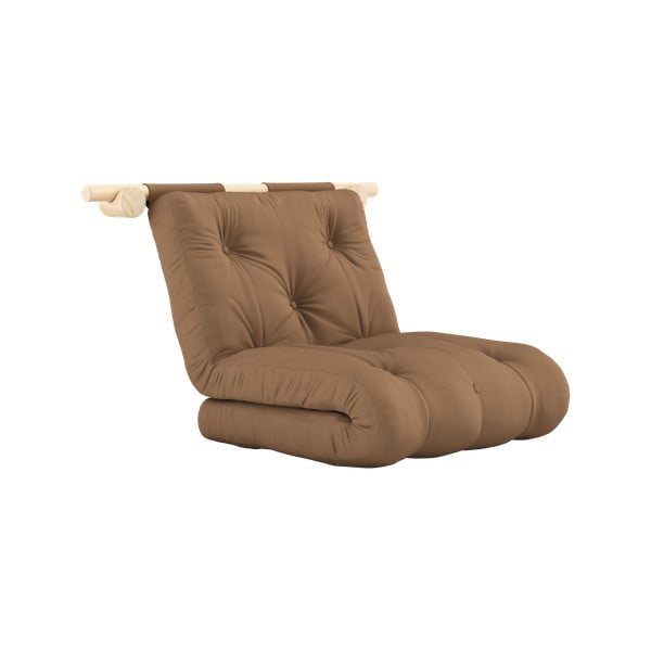 Rudos spalvos krėslas Hooked – Karup Design