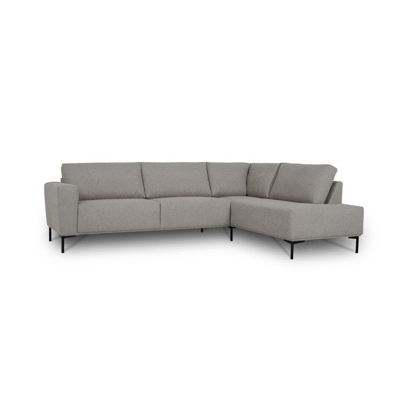 Kampinė sofa smėlio spalvos (su dešiniuoju kampu) Loosdrecht – Scandic-image-2