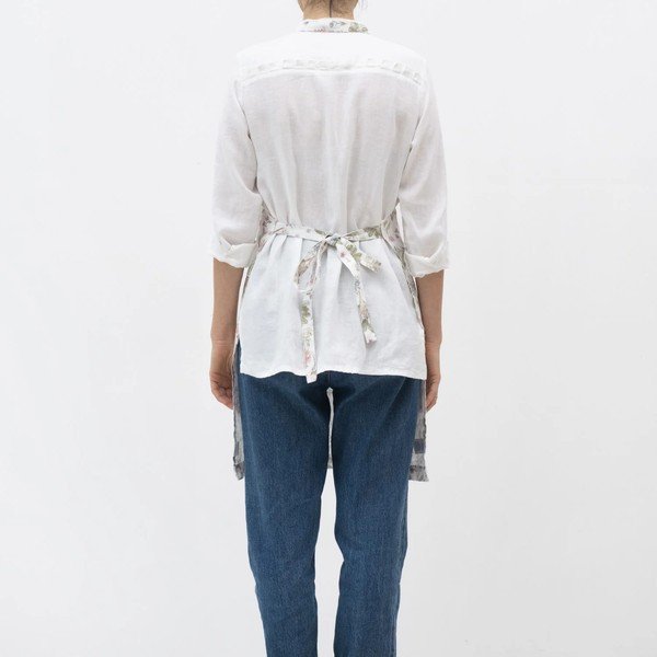Prijuostė iš lino White Botany – Linen Tales-image-1