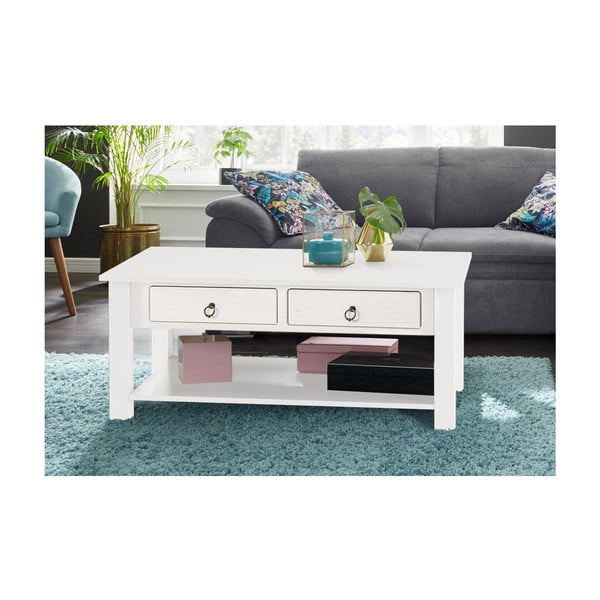 Baltos pušies kavos staliukas Støraa Inda-image-1