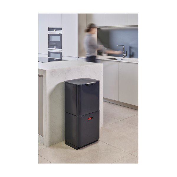 Grafito pilkos spalvos Joseph Joseph Totem Max, 60 l-image-2