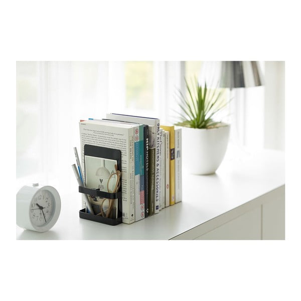 Juodas knygų laikiklis YAMAZAKI Tower-image-2