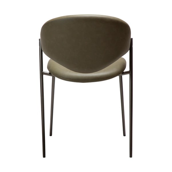 Khaki spalvos iš dirbtinės odos valgomojo kėdė Zone – DAN-FORM Denmark-image-4