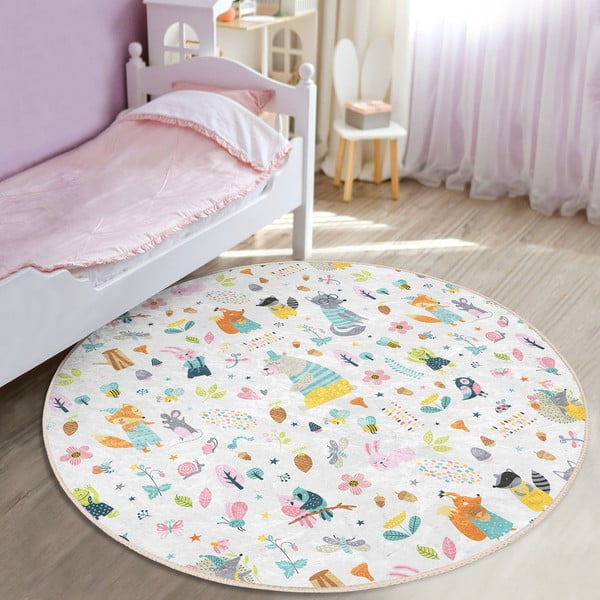 Vaikiškas kilimas ø 120 cm Comfort – Mila Home-image-3