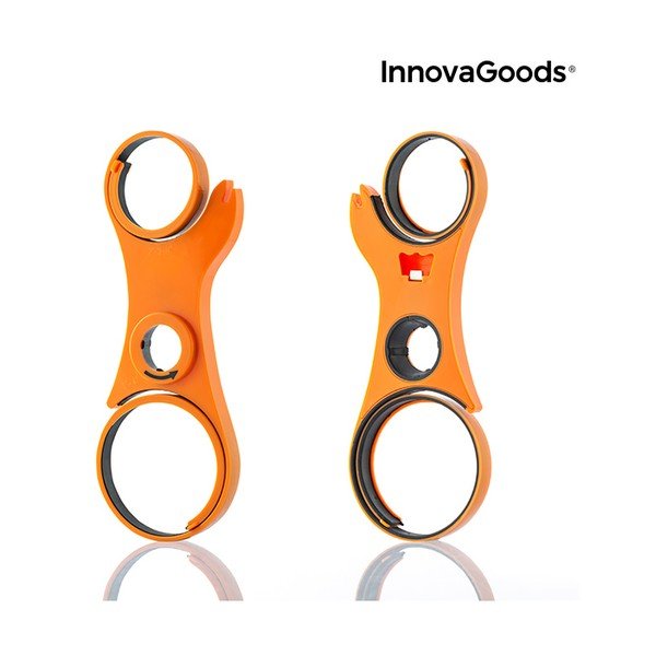 InnovaGoods daugiafunkcinis stiklainių atidarytuvas 5-in-1-image-2