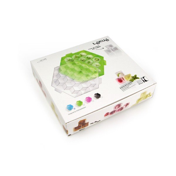 Žalioji silikoninė ledo forma Lékué Ice Cube-image-4