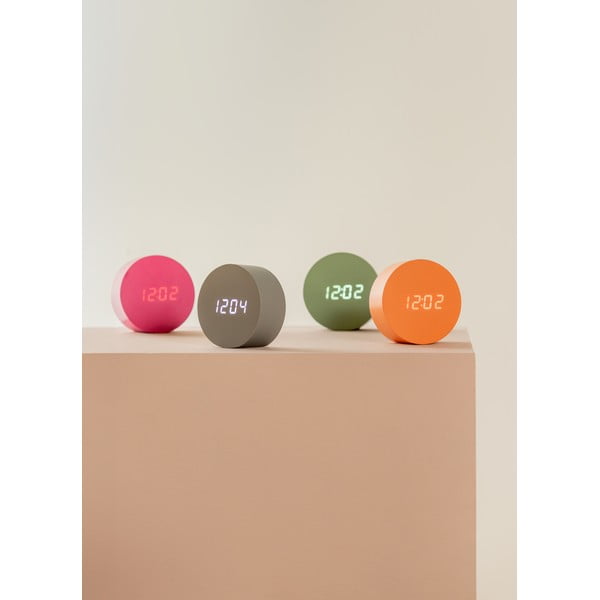 Skaitmeninis žadintuvas ø 9 cm Spry Round – Karlsson-image-2