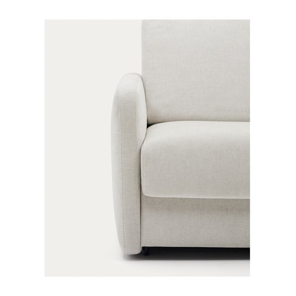 Sofa baltos spalvos 184 cm Nuala – Kave Home-image-4