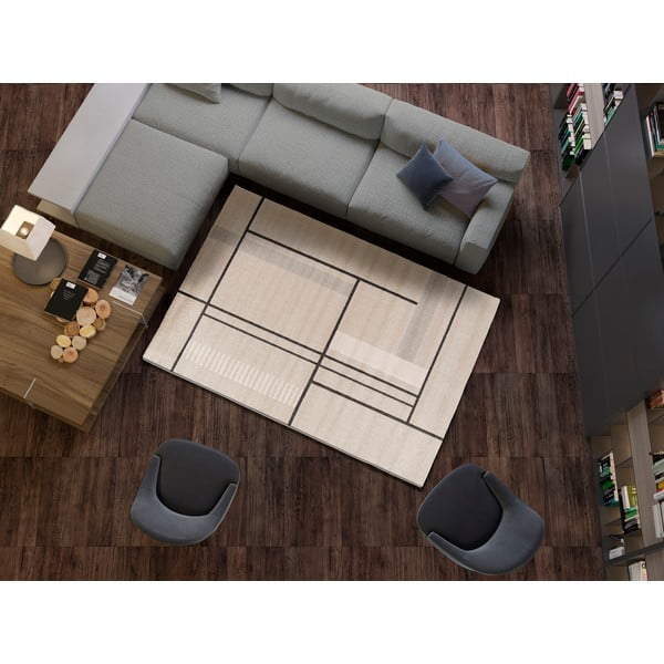 Kilimas smėlio spalvos 160x230 cm Domus – Universal-image-2