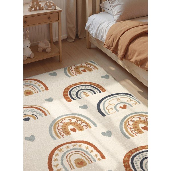 Kreminės spalvos vaikiškas kilimas 200x290 cm Bowie – Hanse Home-image-3