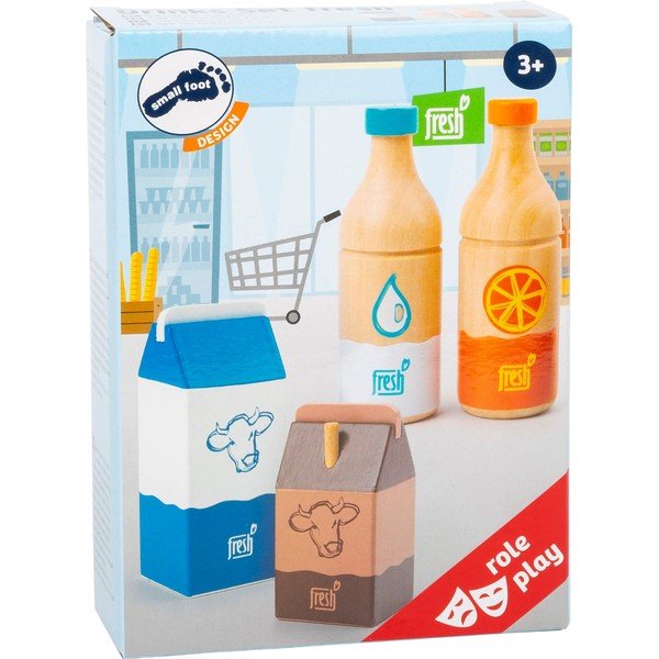 Medinis žaislinis vaikiškų gėrimų rinkinys Legler Fresh-image-1