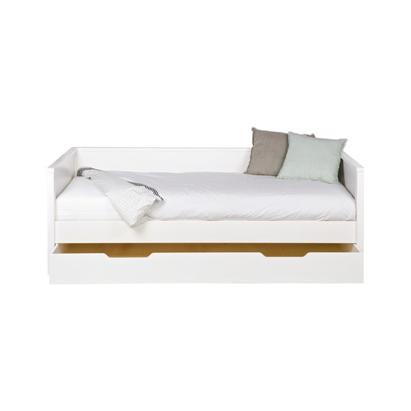 Baltas apatinis stalčius lovai WOOOD Nikki, 200 × 90 cm-image-3