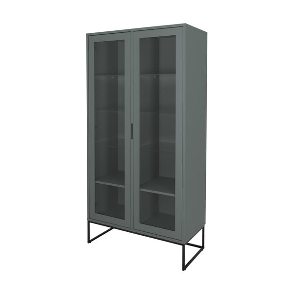 Pilkšvai žalios spalvos vitrina 90x178 cm Lipp - Tenzo-image-3