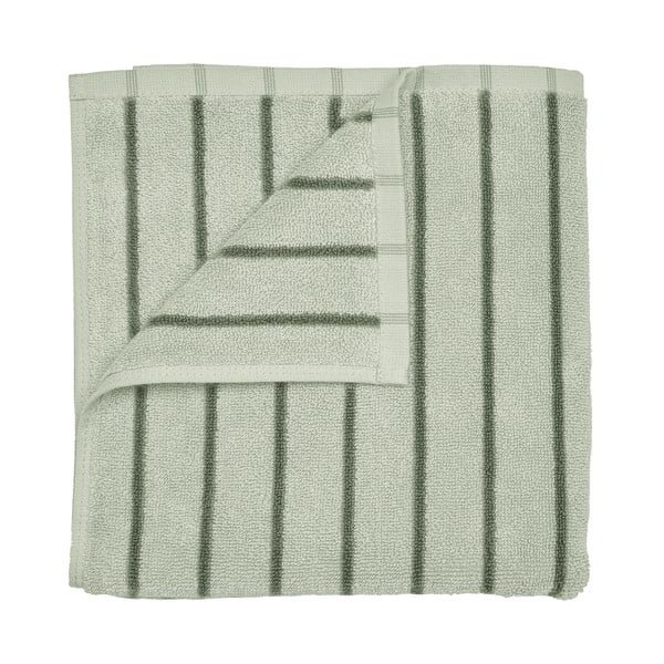 Žalios spalvos iš frote audinio iš organiškos medvilnės rankšluostis 50x100 cm Arto – Blomus