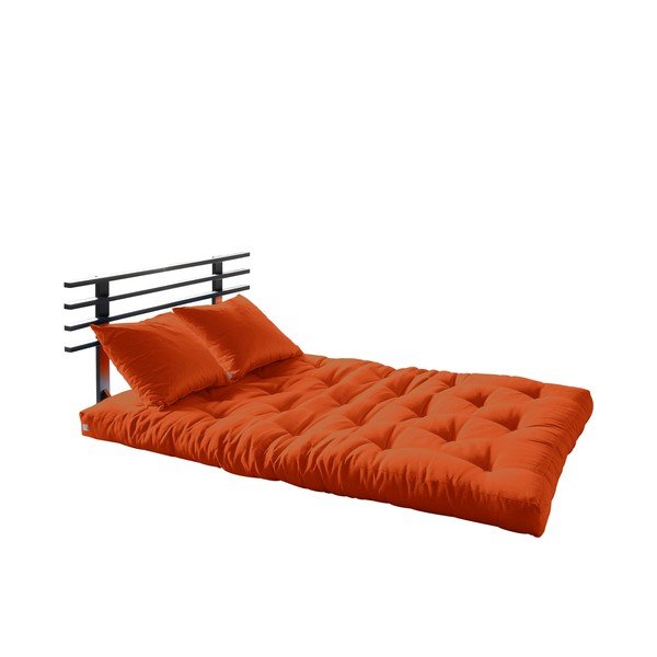 Sofa lova "Karup Shin Sano" juoda/apelsininė-image-3