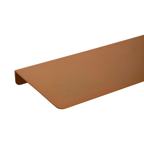 Rudos spalvos metalinė sieninė lentyna Hübsch Fold-image-2