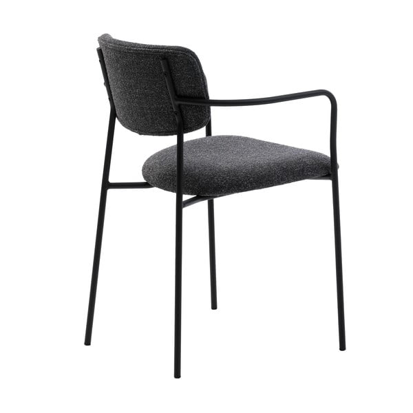 Valgomojo kėdė tamsiai pilkos spalvos Zama – Unique Furniture-image-4