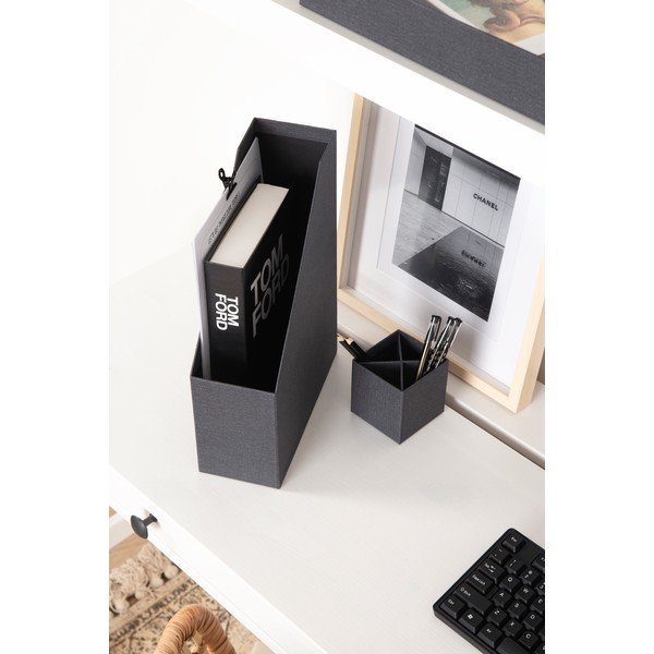 Iš kartono biuro organizatoriai 4 vnt. Hugo Canvas Paper Laminate – Bigso-image-2