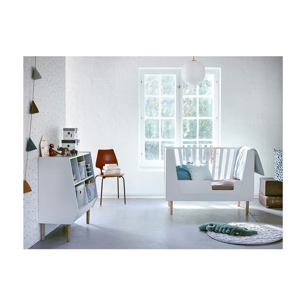 Balta vaikiška lovelė Atlikta elnio, 120 x 60 cm-image-3