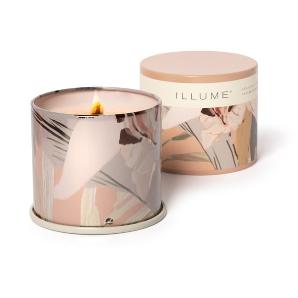 Aromatinė žvakė degimo laikas 50 h Coconut Milk Mango – ILLUME x Bloomingville-image-3