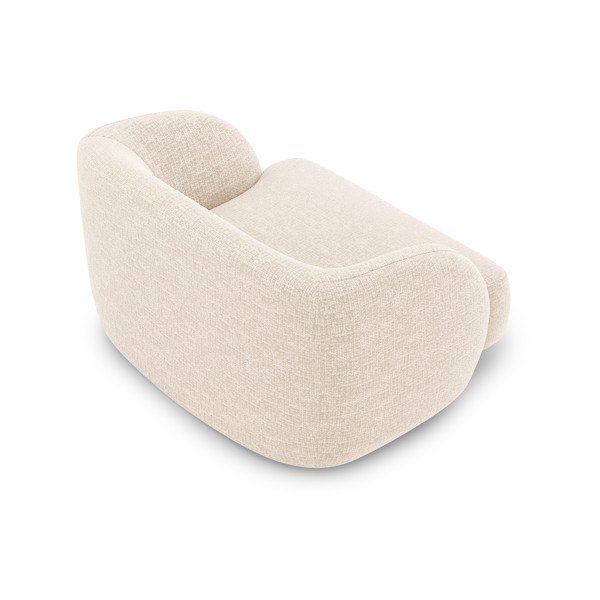 Kreminis fotelis Miley - Micadoni Home-image-4