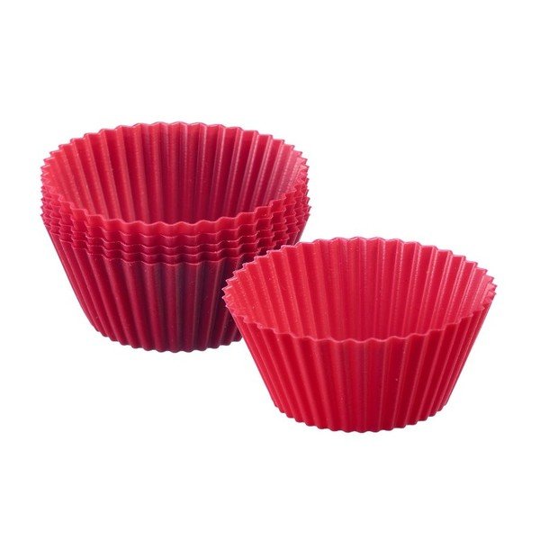6 silikoninių keksiukų formų rinkinys Muffin