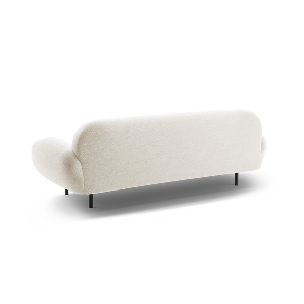 Baltos spalvos iš boucle sofa 208 cm Poppy – Micadoni -image-2