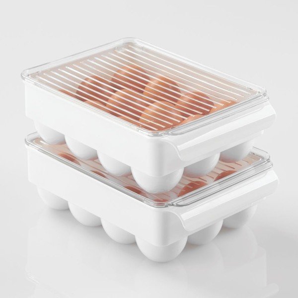 Kiaušinių laikymo sistema "InterDesign Fridge Egg S-image-2