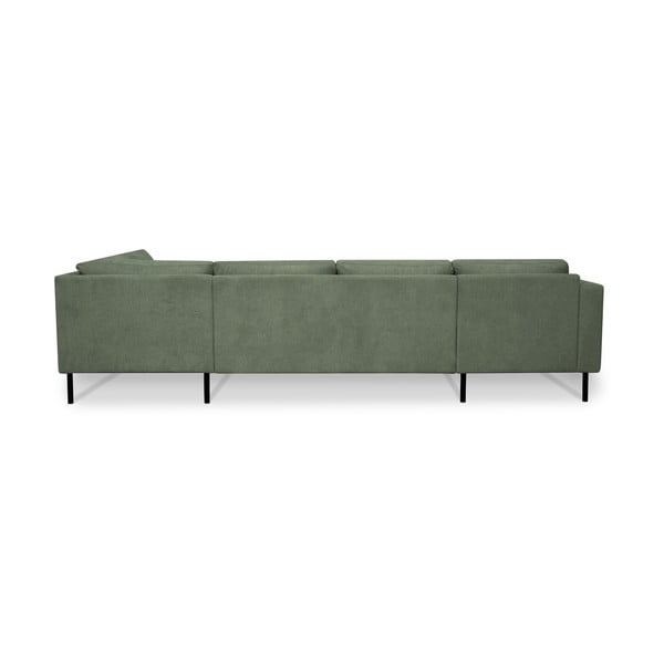 Kampinė sofa žalios spalvos (su dešiniuoju kampu/„U“ formos) Hero – Scandic-image-3