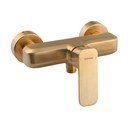 Dušo kambariui čiaupas auksinės spalvos prie sienos (su 1 lizdu) Spy – Sapho