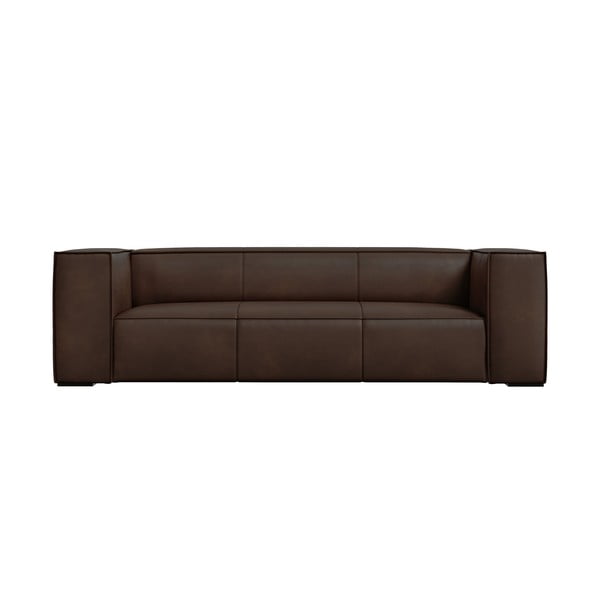 Tamsiai ruda odinė sofa 227 cm Madame - Windsor & Co Sofas