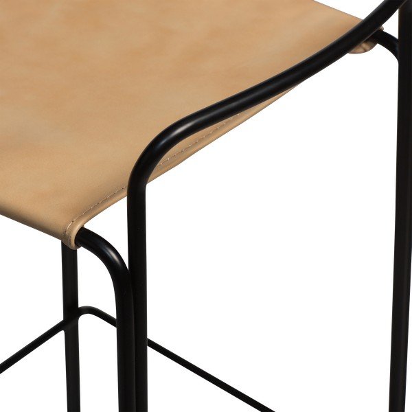 Rudos spalvos baro taburetė (sėdynės aukštis 77 cm) Paz – DAN-FORM Denmark-image-2