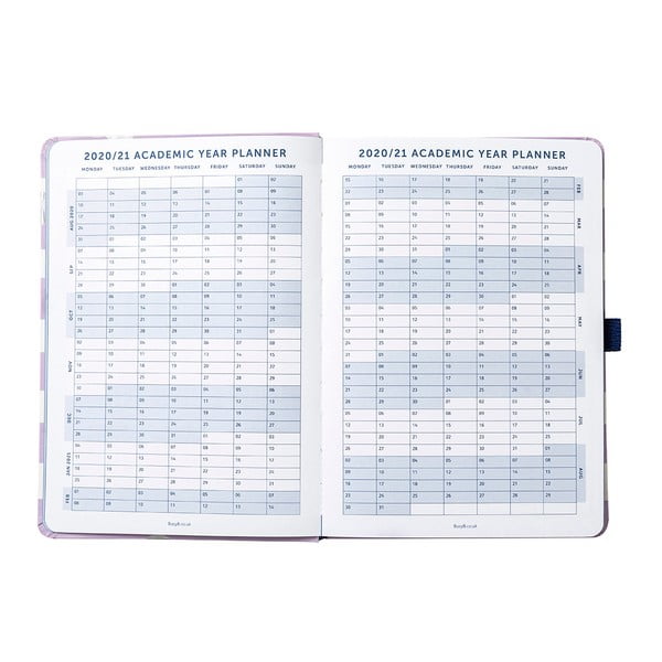 Violetinės ir baltos spalvos dienoraštis nuo 2020 m. rugpjūčio mėn. iki 2021 m. rugpjūčio mėn.-image-3