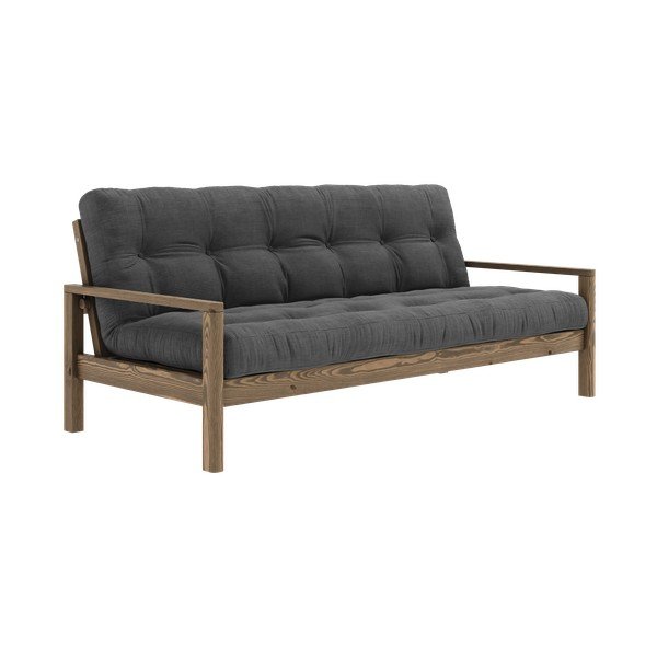 Sulankstoma sofa juodos spalvos/antracito spalvos 205 cm Knob – Karup Design-image-3