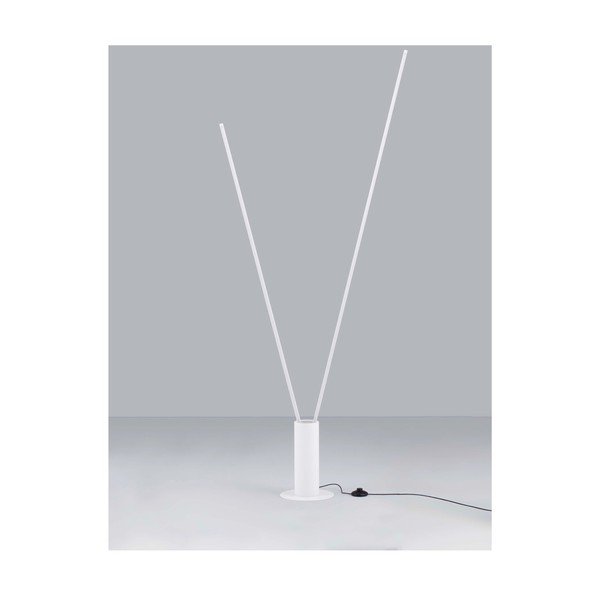 Matinės baltos spalvos iš metalo pastatomas šviestuvas LED su sulankstoma konstrukcija (aukštis 181 cm) Kimolia – Nova Luce-image-2